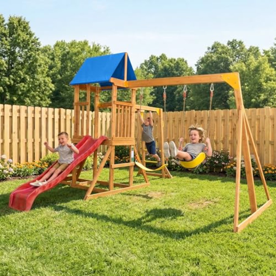 Backyard playground set with m - Kids Outdoor Monkey Bars บทวิจารณ์และราคา