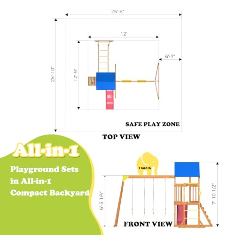 Backyard playground set with m - Kids Outdoor Monkey Bars บทวิจารณ์และราคา