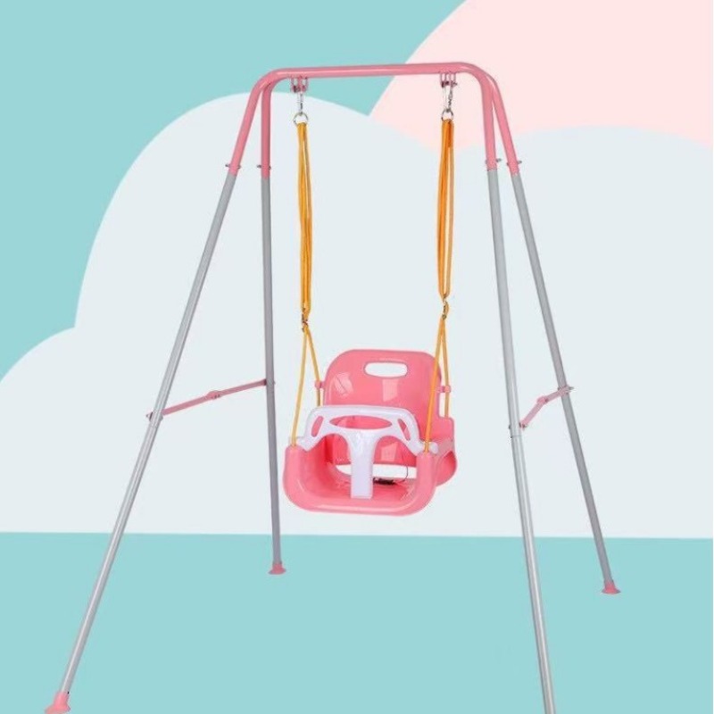 Kids Swing Set with Metal Stan - Kids Outdoor Lawn Chair บทวิจารณ์และราคา