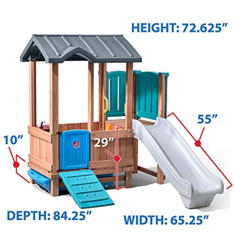 Woodland Adventure Playhouse & - Kids Outdoor Adventure บทวิจารณ์และราคา