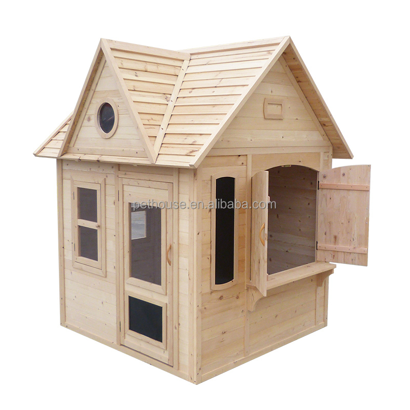 Children Wood Playhouses Kids  - Kids Outdoor Sandbox บทวิจารณ์และราคา