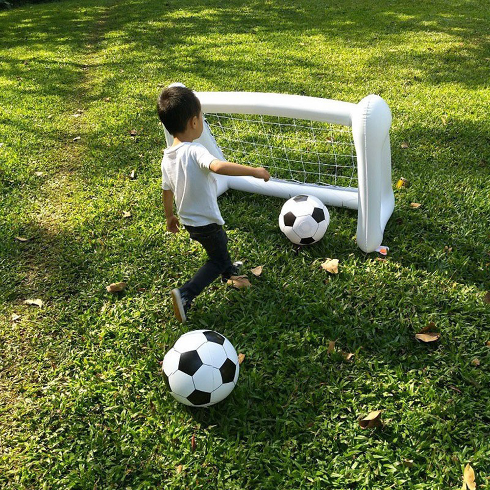 Portable Inflatable Soccer Goa - Kids Outdoor Frame บทวิจารณ์และราคา