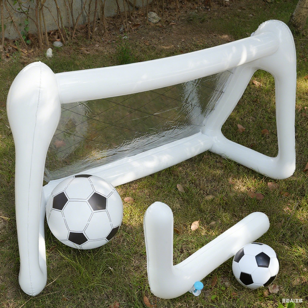 Portable Inflatable Soccer Goa - Kids Outdoor Frame บทวิจารณ์และราคา