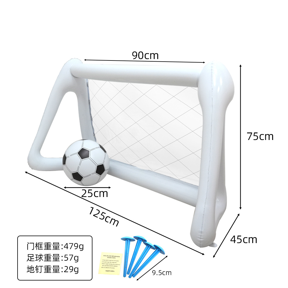 Portable Inflatable Soccer Goa - Kids Outdoor Frame บทวิจารณ์และราคา