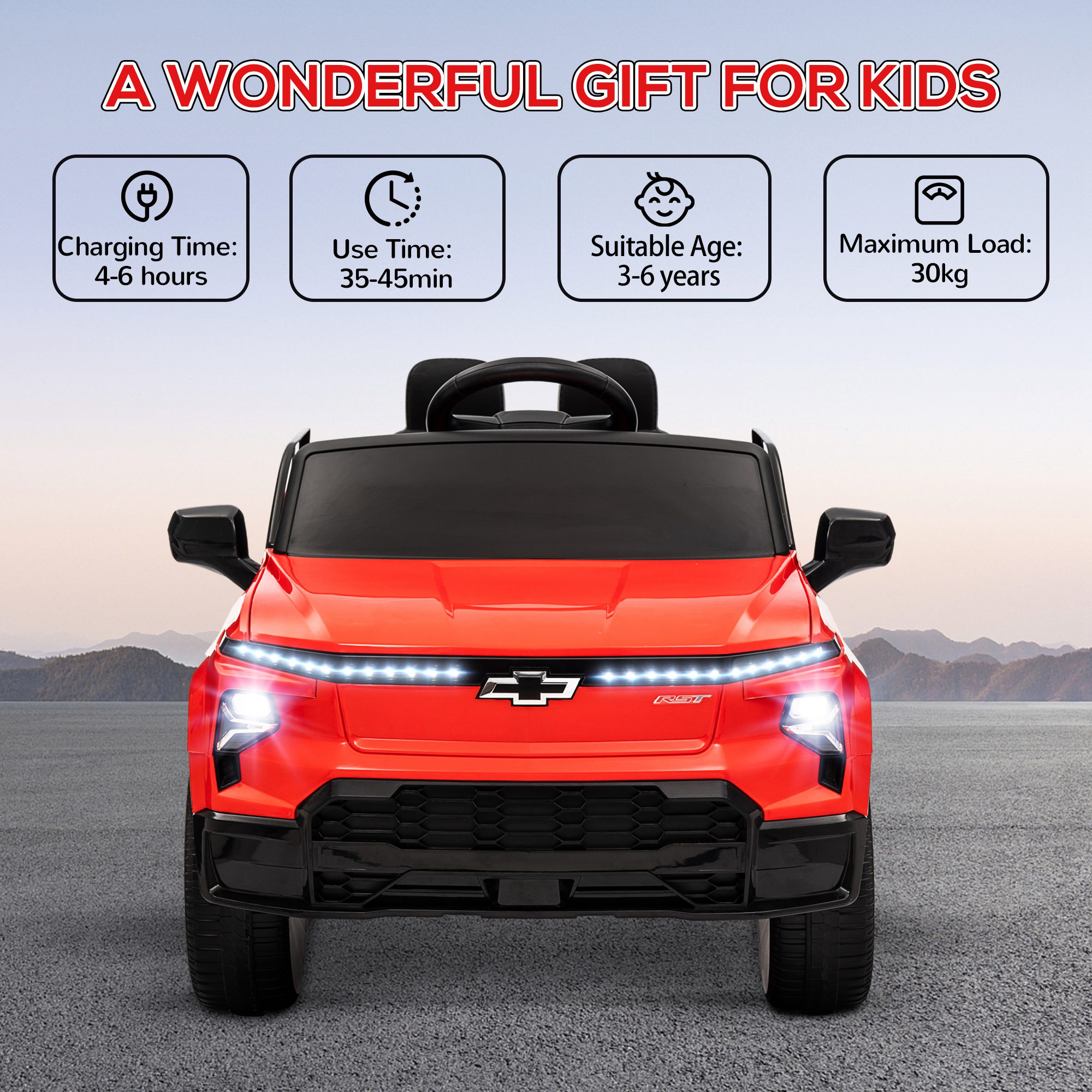 Kids Electric Ride On Toy 12V  - Kids Outdoor Electric Car บทวิจารณ์และราคา