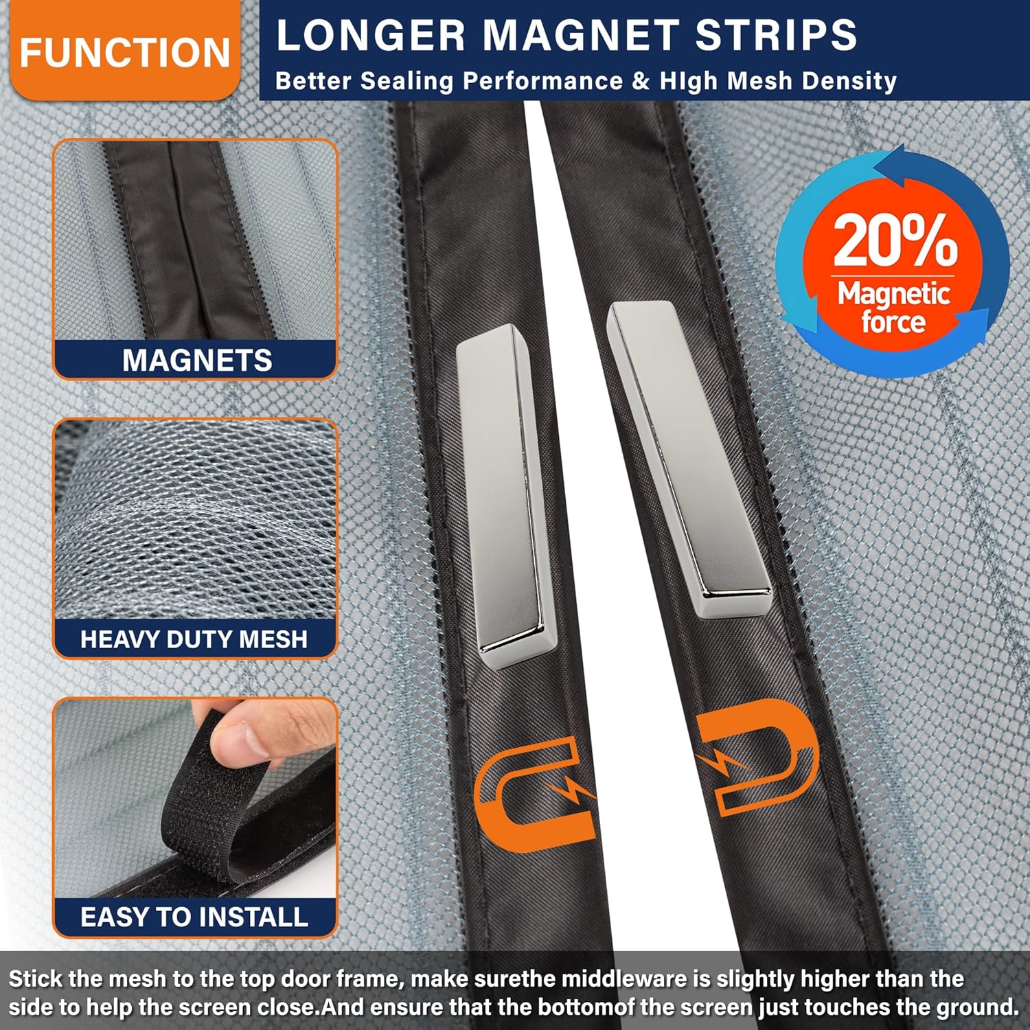 Magnetic Screen Door，Screen Do - Outdoor Kid Friendly บทวิจารณ์และราคา