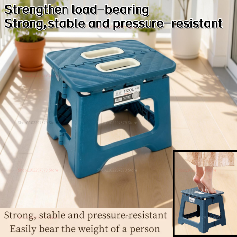 Outdoor Folding Stool Thickene - Kids Outdoor Foldable Chair บทวิจารณ์และราคา