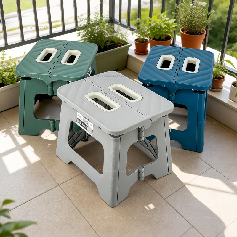 Outdoor Folding Stool Thickene - Kids Outdoor Foldable Chair บทวิจารณ์และราคา