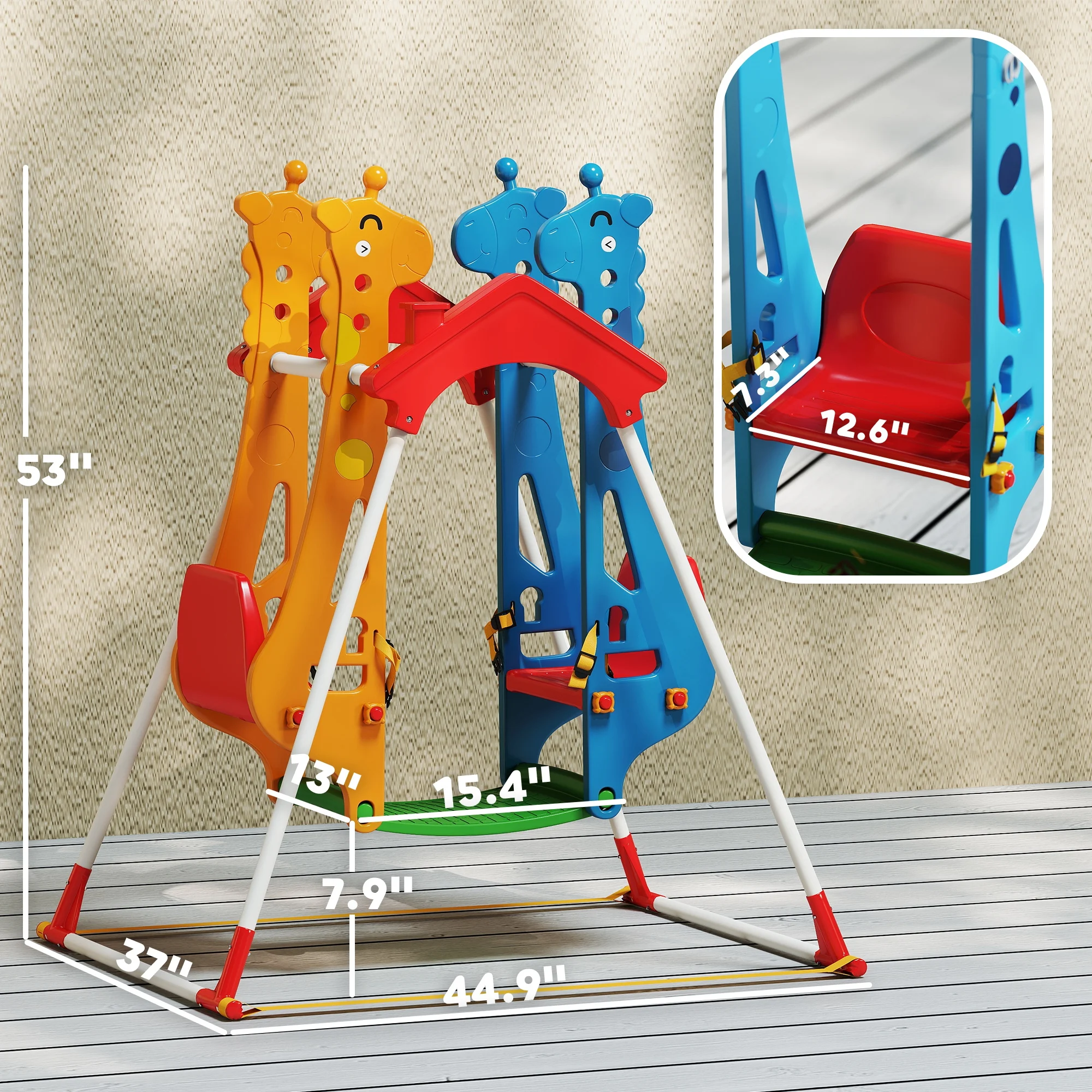Face-to-Face Kids’ Swing, Stab - Kids Outdoor Frame บทวิจารณ์และราคา