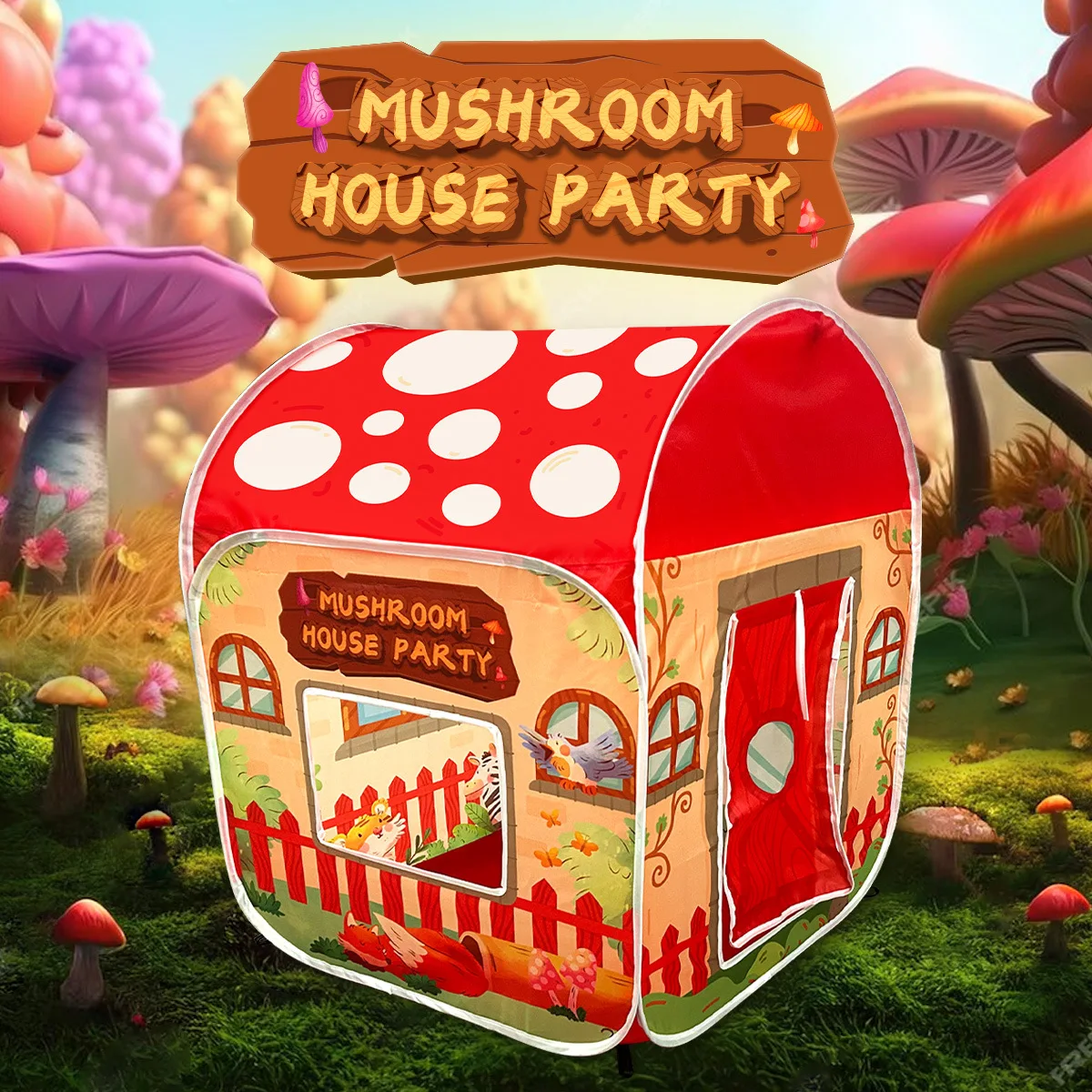 Baby Playground Tent Kids Baby - Kids Outdoor Hut บทวิจารณ์และราคา