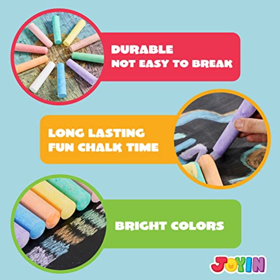 180 PCS Washable Sidewalk Chal - Chalk Outdoor Jumbo บทวิจารณ์และราคา