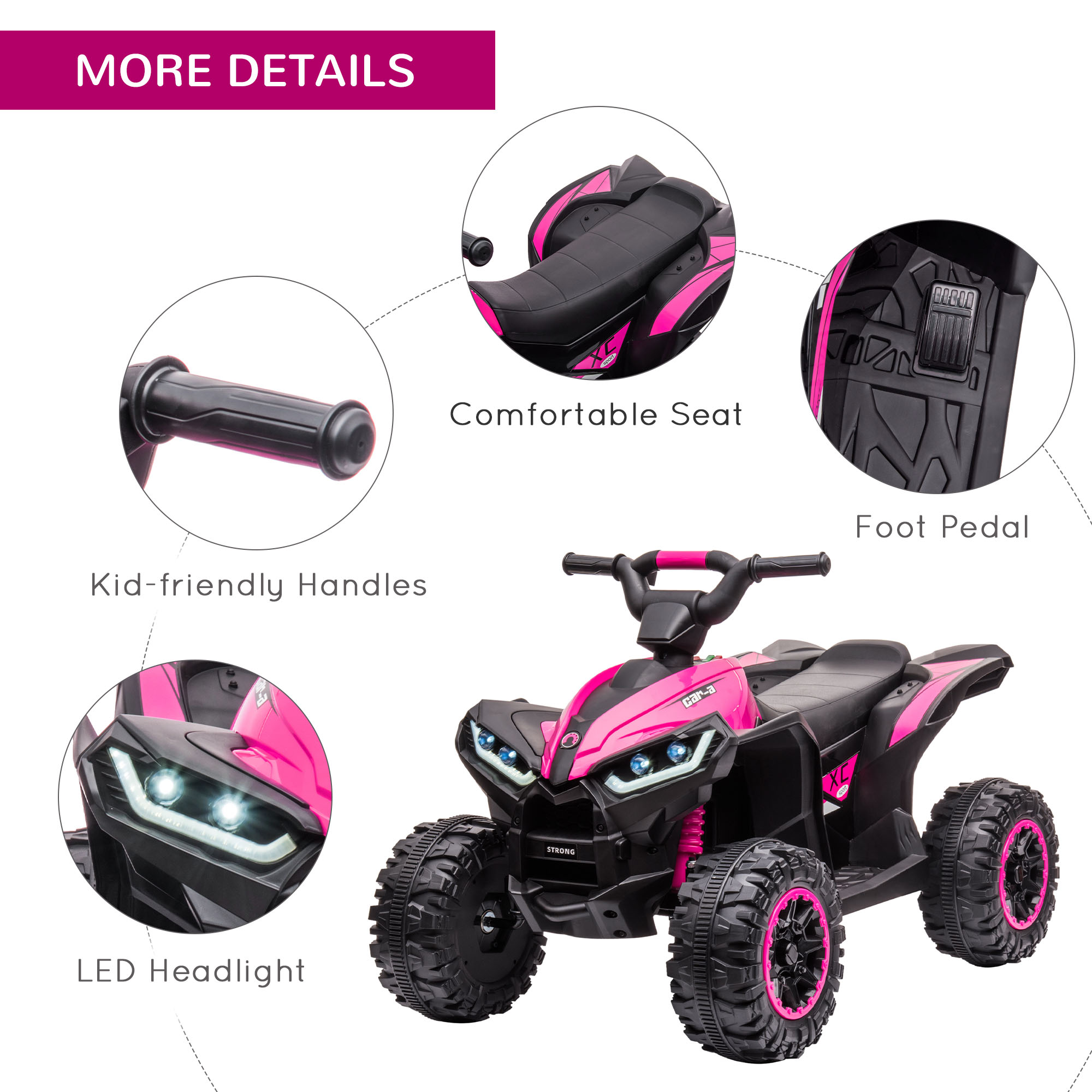 Kids Electric Ride On Toy 12V  - Kids Outdoor Electric Car บทวิจารณ์และราคา