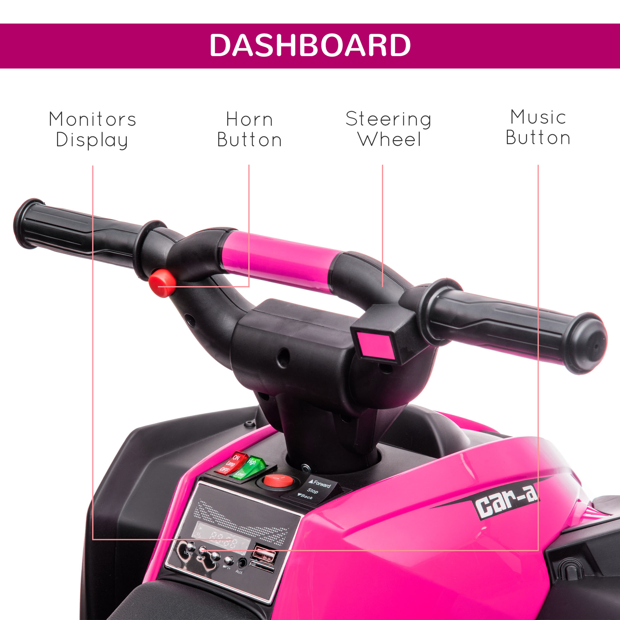 Kids Electric Ride On Toy 12V  - Kids Outdoor Electric Car บทวิจารณ์และราคา