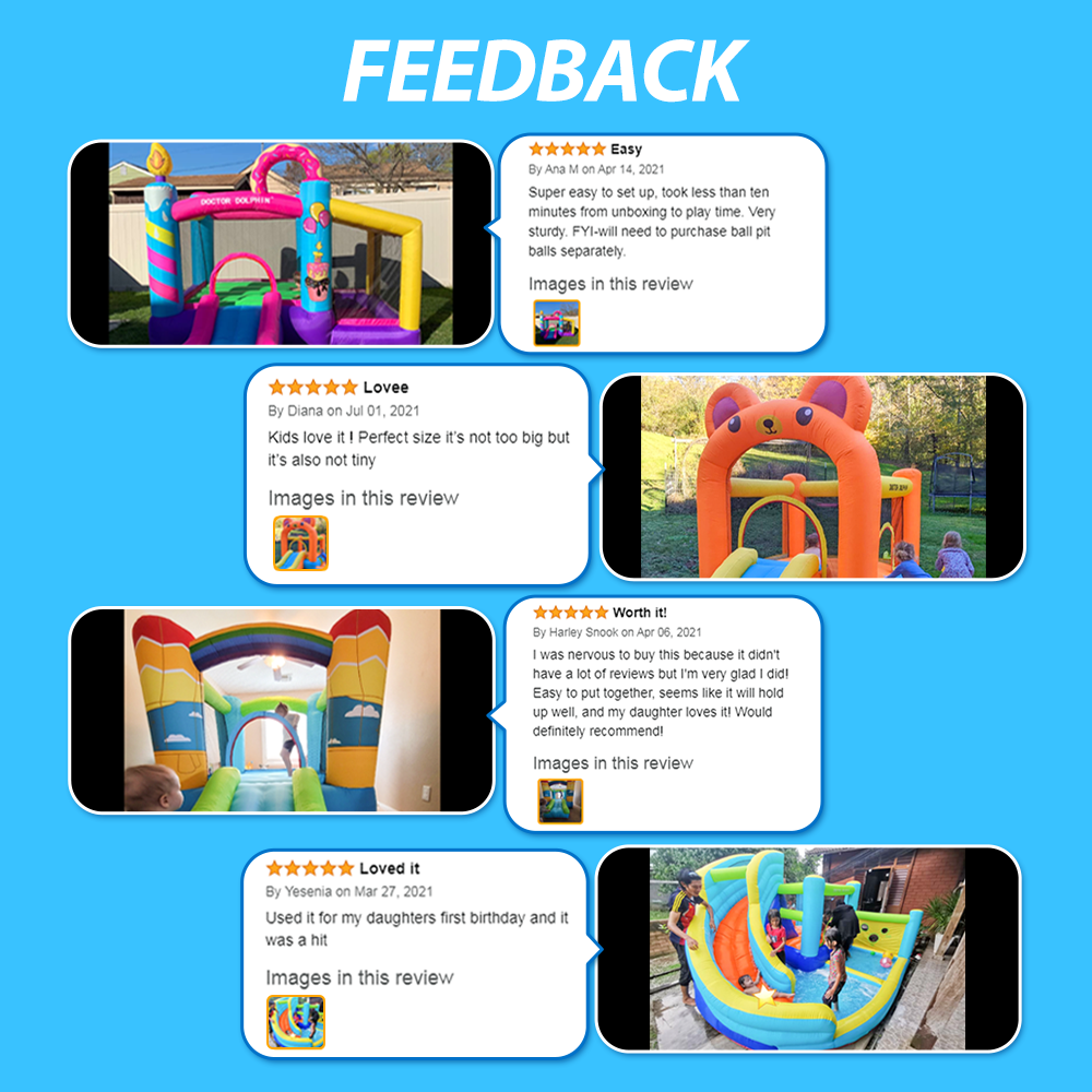 Custom Outdoor Inflatable Boun - Kids Outdoor Jumping Castle บทวิจารณ์และราคา