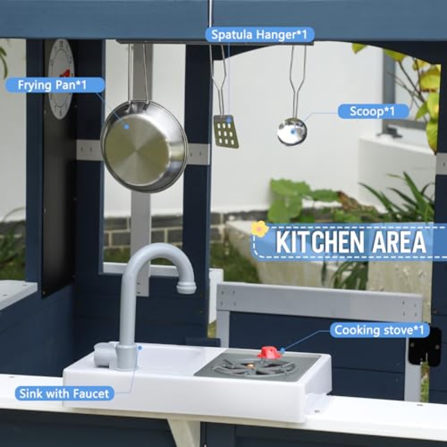 Outdoor playhouse for kids ced - Kids Outdoor Sink บทวิจารณ์และราคา