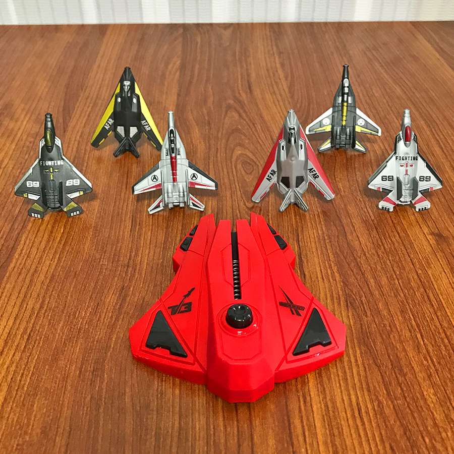 6pcs Fighter Plane Red Launche - Outdoor Games For Kids บทวิจารณ์และราคา