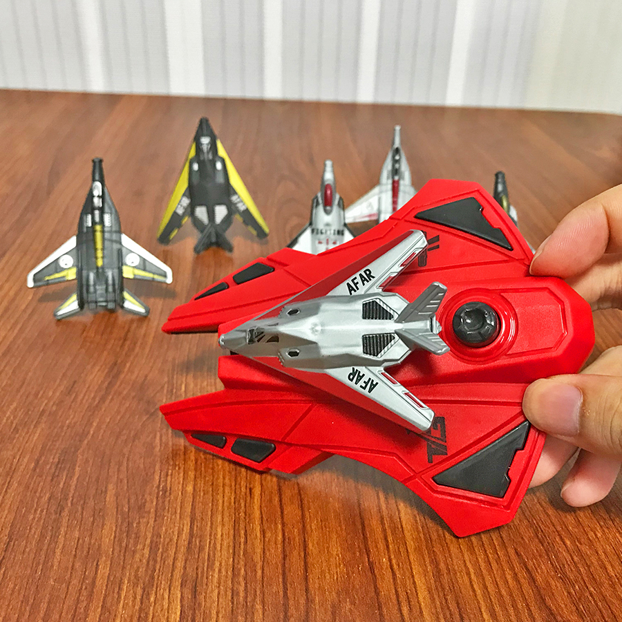 6pcs Fighter Plane Red Launche - Outdoor Games For Kids บทวิจารณ์และราคา