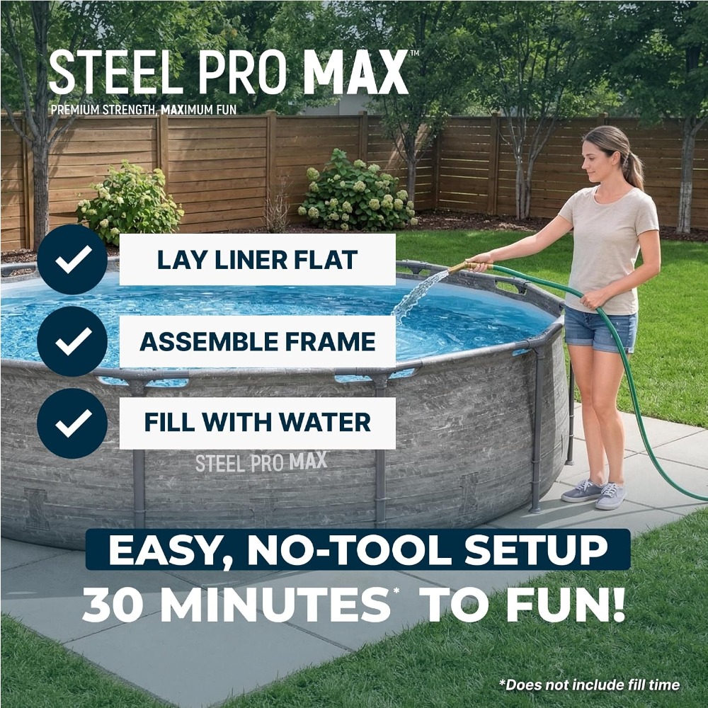 Steel Pro MAX 12 x 30 Above Gr - Kids Outdoor Frame บทวิจารณ์และราคา