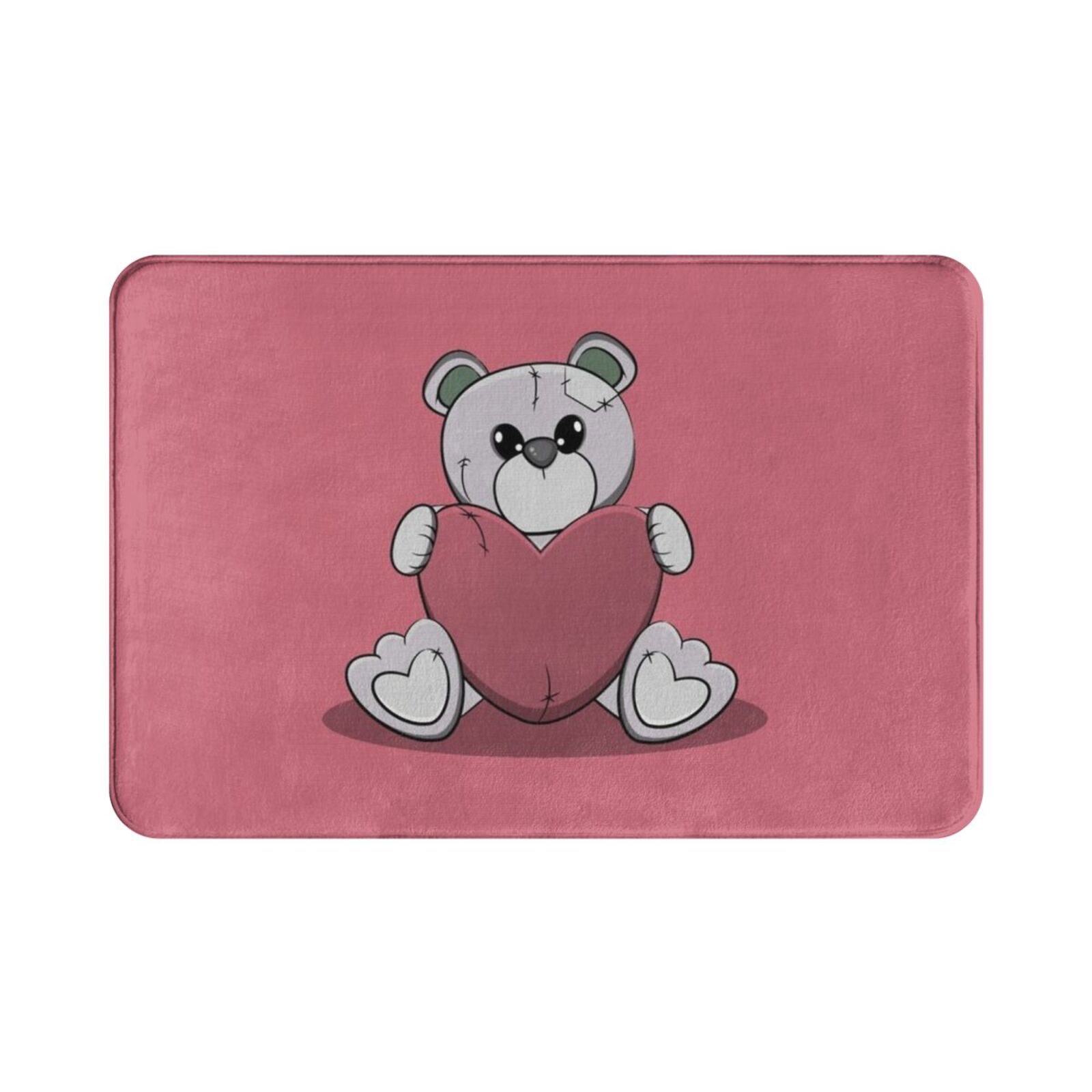 Teddy Bear And Hurt Carpet Mat - Kids Outdoor Floor Cushions บทวิจารณ์และราคา