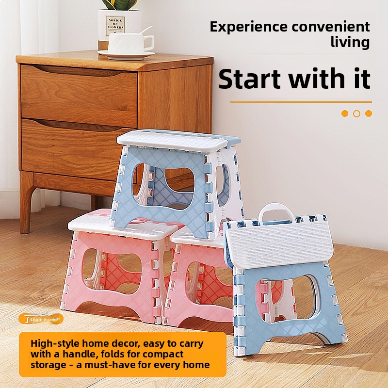 Outdoor Folding Stool Portable - Kids Outdoor Foldable Chair บทวิจารณ์และราคา