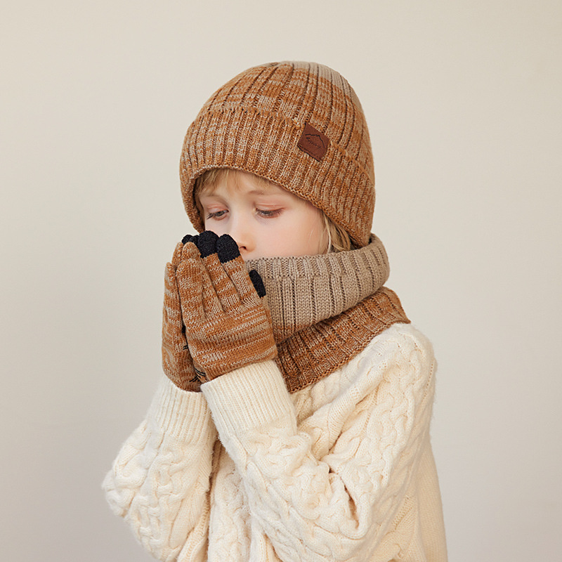 1 Set 4-10Y Children Baby Boy  - Kids Outdoor Gloves บทวิจารณ์และราคา