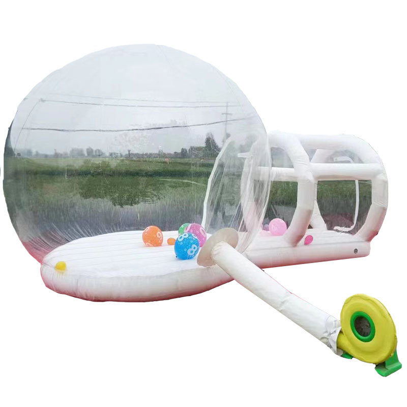 Outdoor  White PVC Inflatable  - Kids Outdoor Jump House บทวิจารณ์และราคา