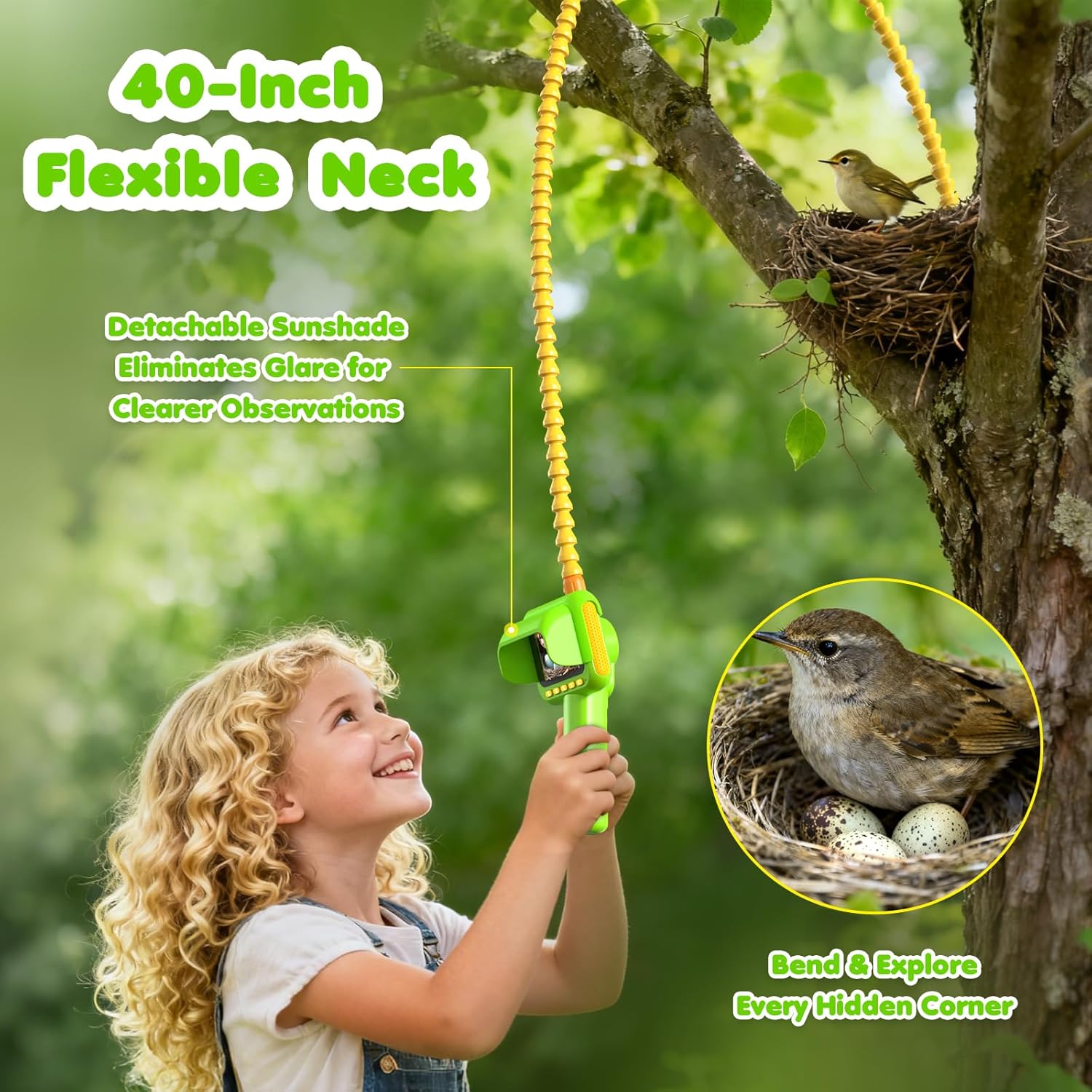 Endoscope for Kids, Borescope  - Kids Outdoor Explorer Kit บทวิจารณ์และราคา