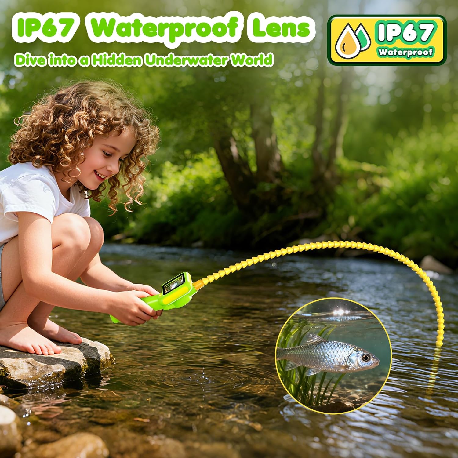 Endoscope for Kids, Borescope  - Kids Outdoor Explorer Kit บทวิจารณ์และราคา