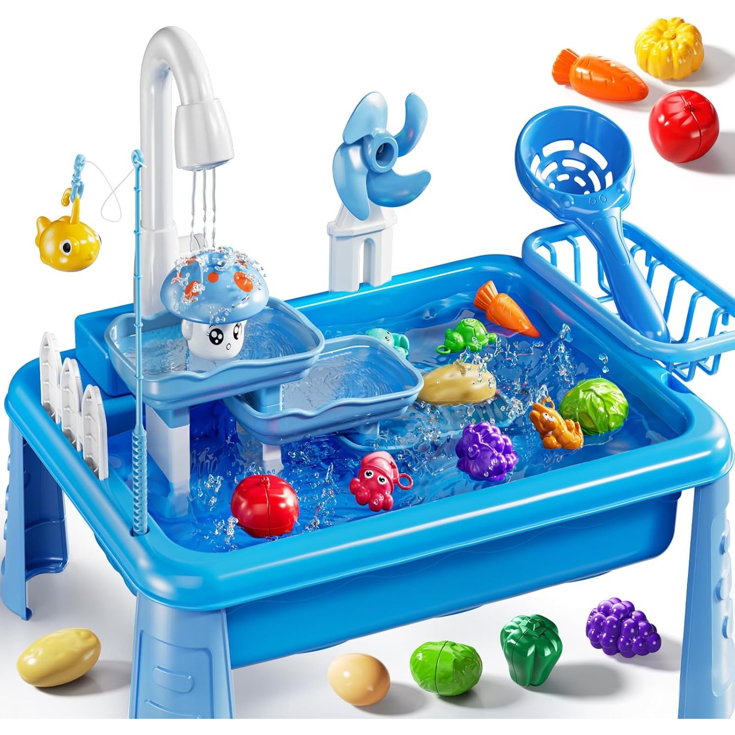 Water Table Play Sink Toy for  - Kids Outdoor Sink บทวิจารณ์และราคา