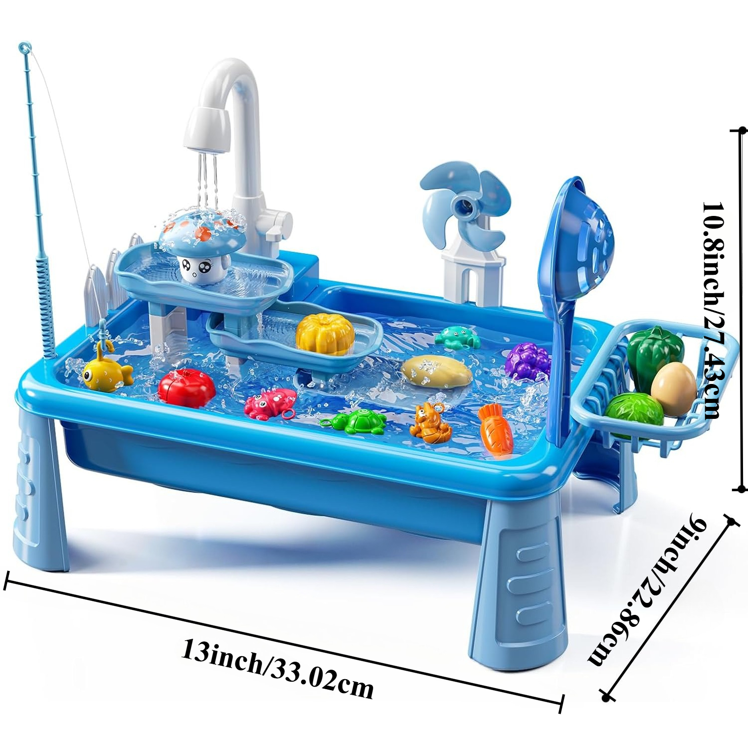 Water Table Play Sink Toy for  - Kids Outdoor Sink บทวิจารณ์และราคา