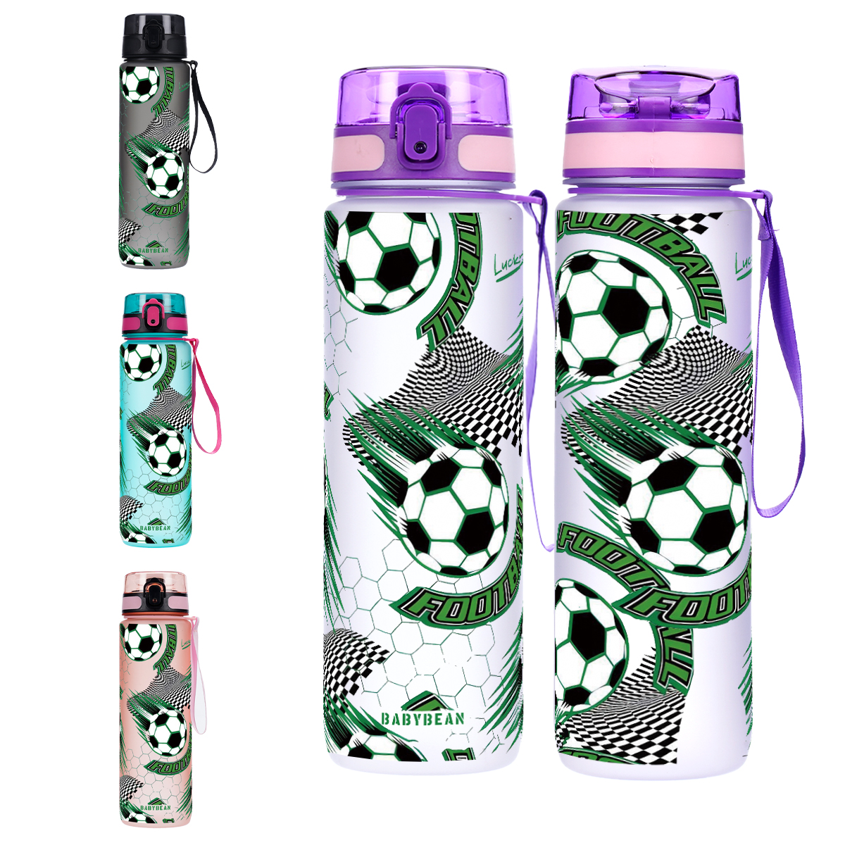 750ml Football Pattern Kids Wa - Outdoor Kid Friendly บทวิจารณ์และราคา