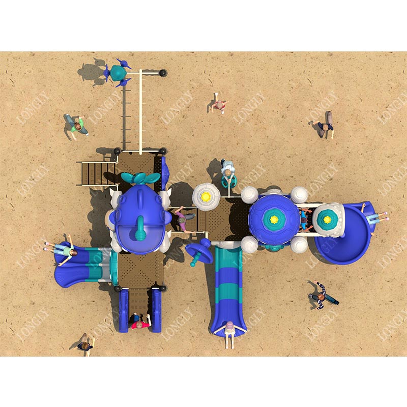 114mm Kids Plastic Playground  - Kids Outdoor Monkey Bars บทวิจารณ์และราคา
