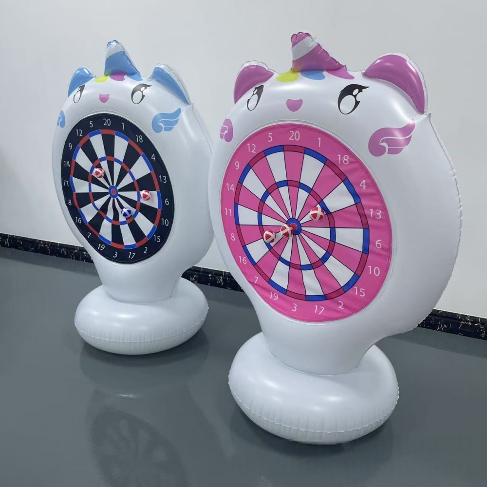 Inflatable Unicorn Throwing Ga - Kids Outdoor Easter Toys บทวิจารณ์และราคา
