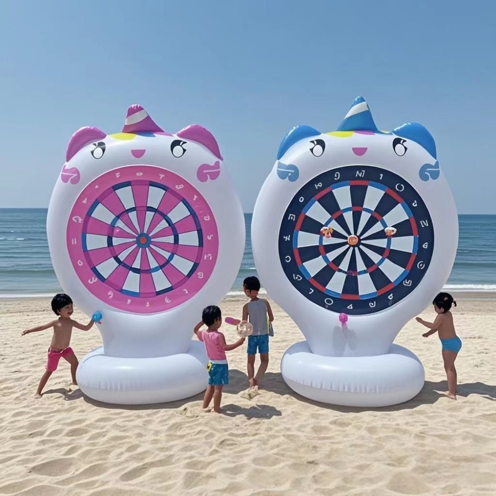Inflatable Unicorn Throwing Ga - Kids Outdoor Easter Toys บทวิจารณ์และราคา