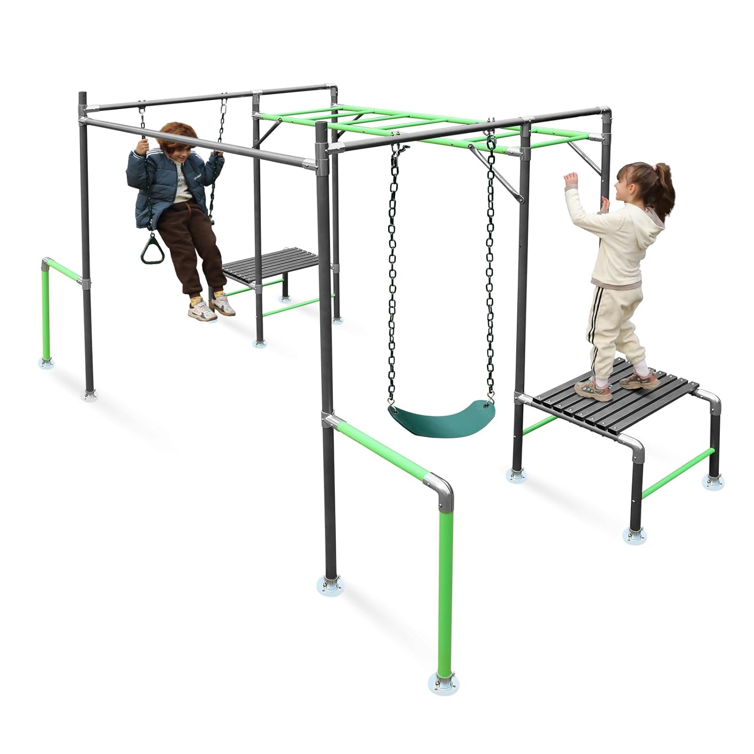 Outdoor Jungle Gym Monkey Bars - Kids Outdoor Monkey Bars บทวิจารณ์และราคา