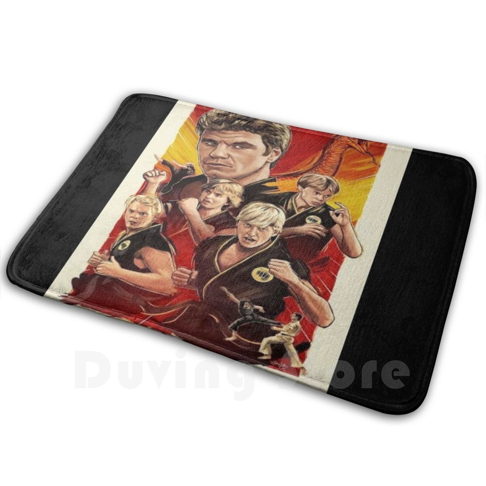 80s Martial Arts Movie Carpet  - Kids Outdoor Floor Cushions บทวิจารณ์และราคา