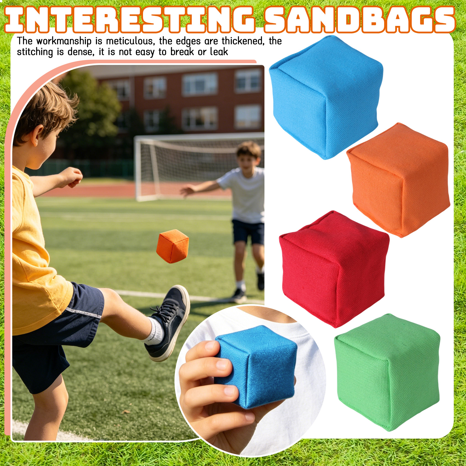 1PC Canvas Cube Children's Bea - Kids Outdoor Easter Toys บทวิจารณ์และราคา