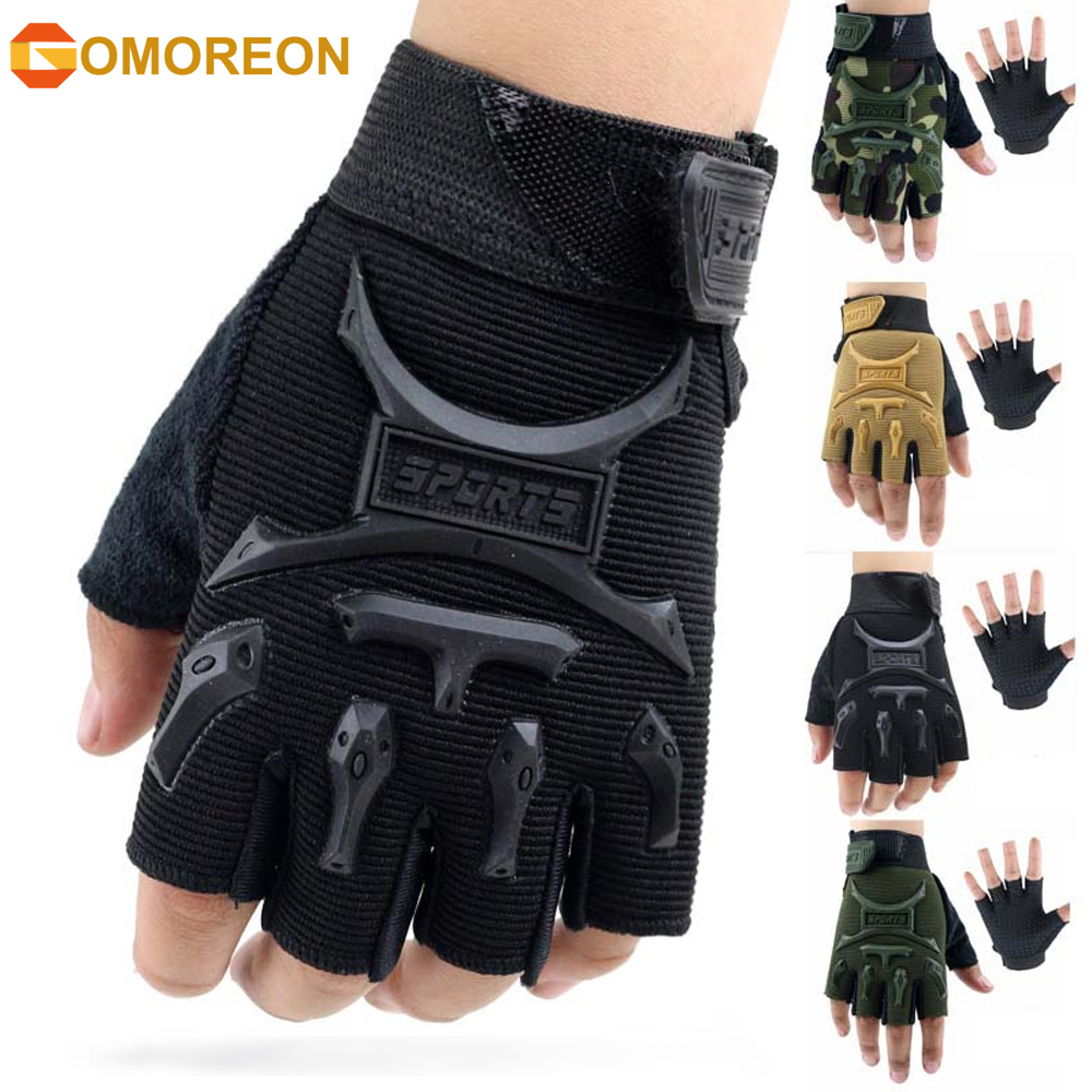 1Pair Kids Cycling Gloves Half - Kids Outdoor Gloves บทวิจารณ์และราคา