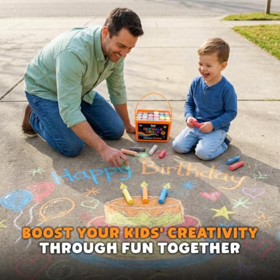 24 PCS Sidewalk Chalk for - 13 - Chalk Outdoor Jumbo บทวิจารณ์และราคา