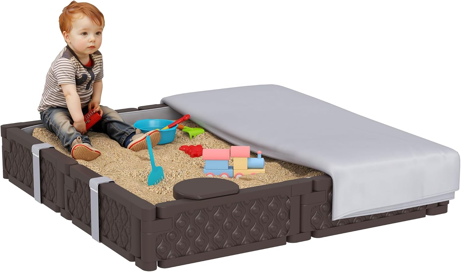 Kids Sandbox with Cover, 47