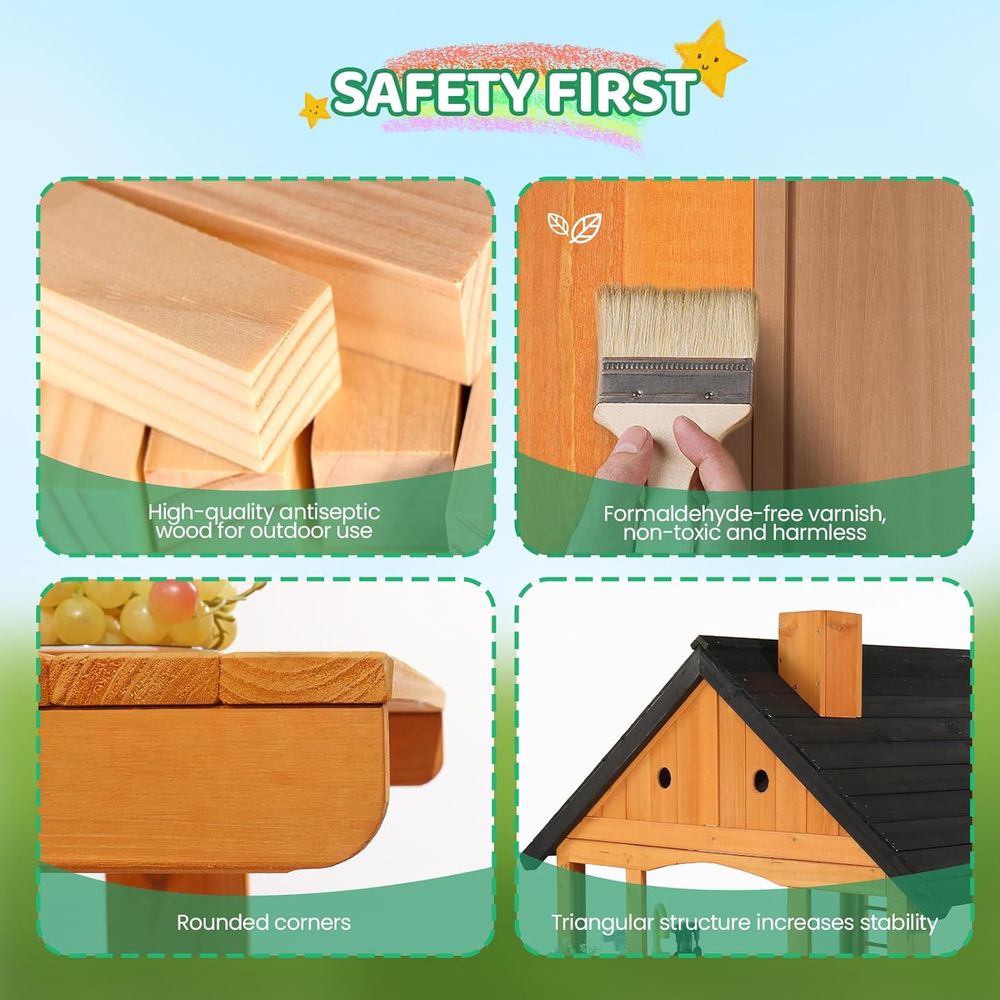 MOR Kids Outdoor Playhouse wit - Kids Outdoor Sink บทวิจารณ์และราคา