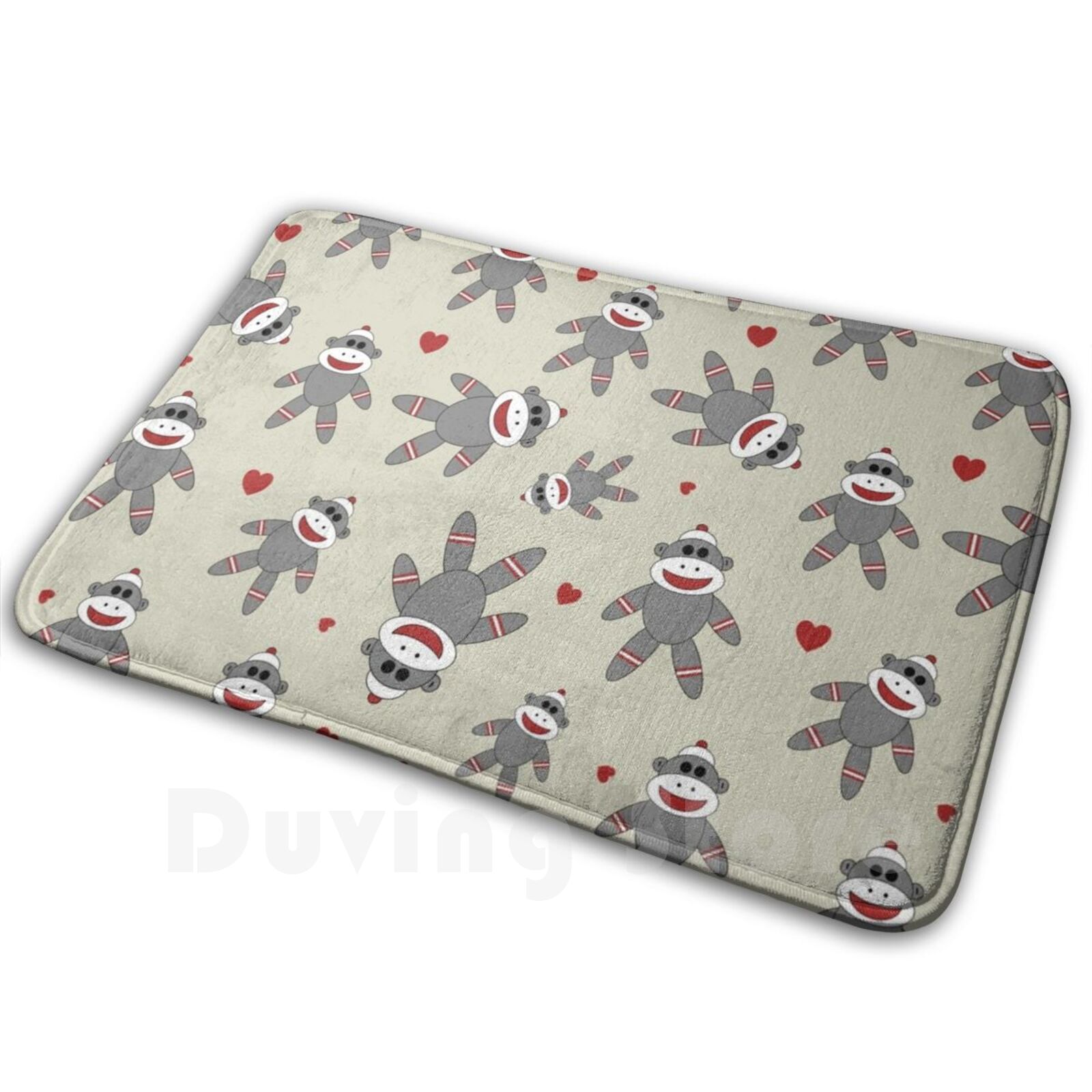 Cute Sock Monkey Carpet Mat Ru - Kids Outdoor Monkey Bars บทวิจารณ์และราคา
