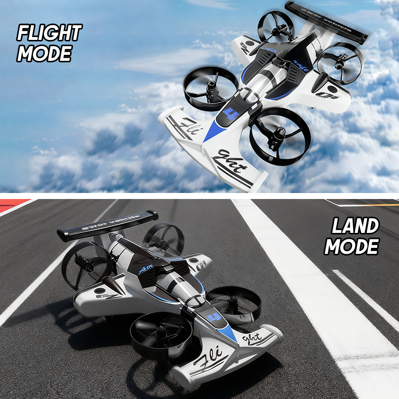 2in1 Mini Drone Air-Ground Fly - Kids Outdoor Electric Car บทวิจารณ์และราคา