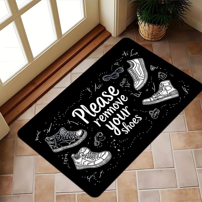 Please Remove Your Shoes Door  - Chalk Outdoor Jumbo บทวิจารณ์และราคา