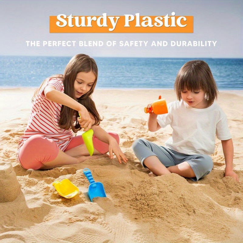 Joyfy 4 Packs Beach Sand Shove - Kids Outdoor Sandbox บทวิจารณ์และราคา