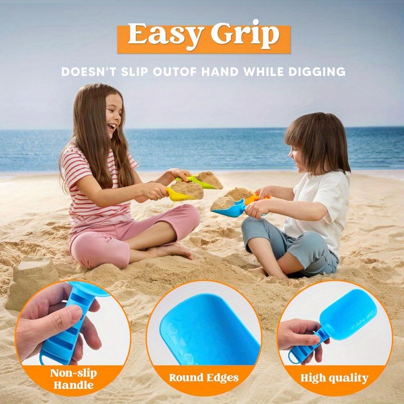 Joyfy 4 Packs Beach Sand Shove - Kids Outdoor Sandbox บทวิจารณ์และราคา