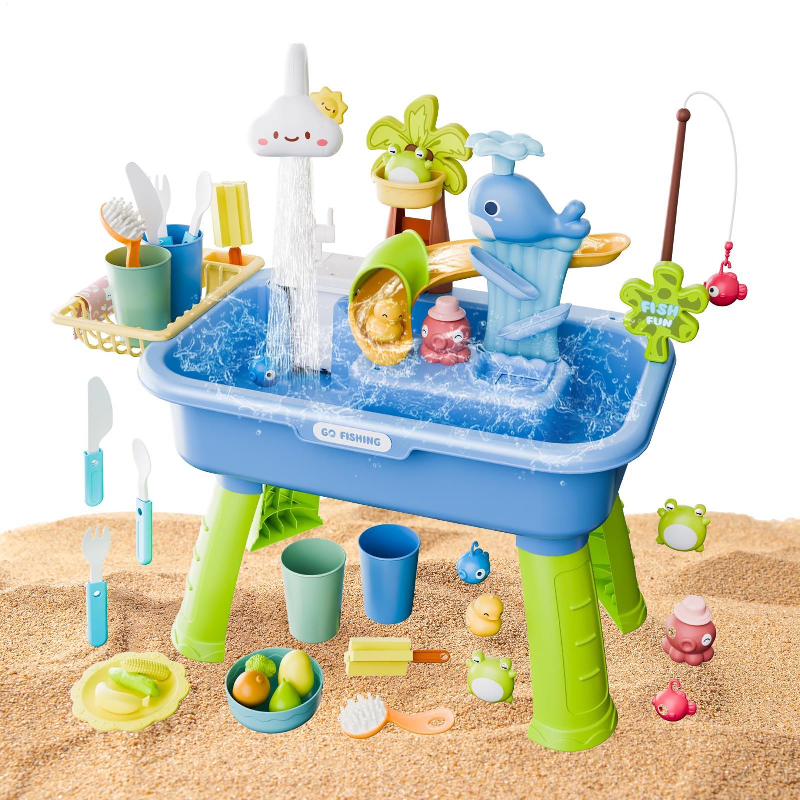 Children's Kitchen Toys Electr - Kids Outdoor Sink บทวิจารณ์และราคา