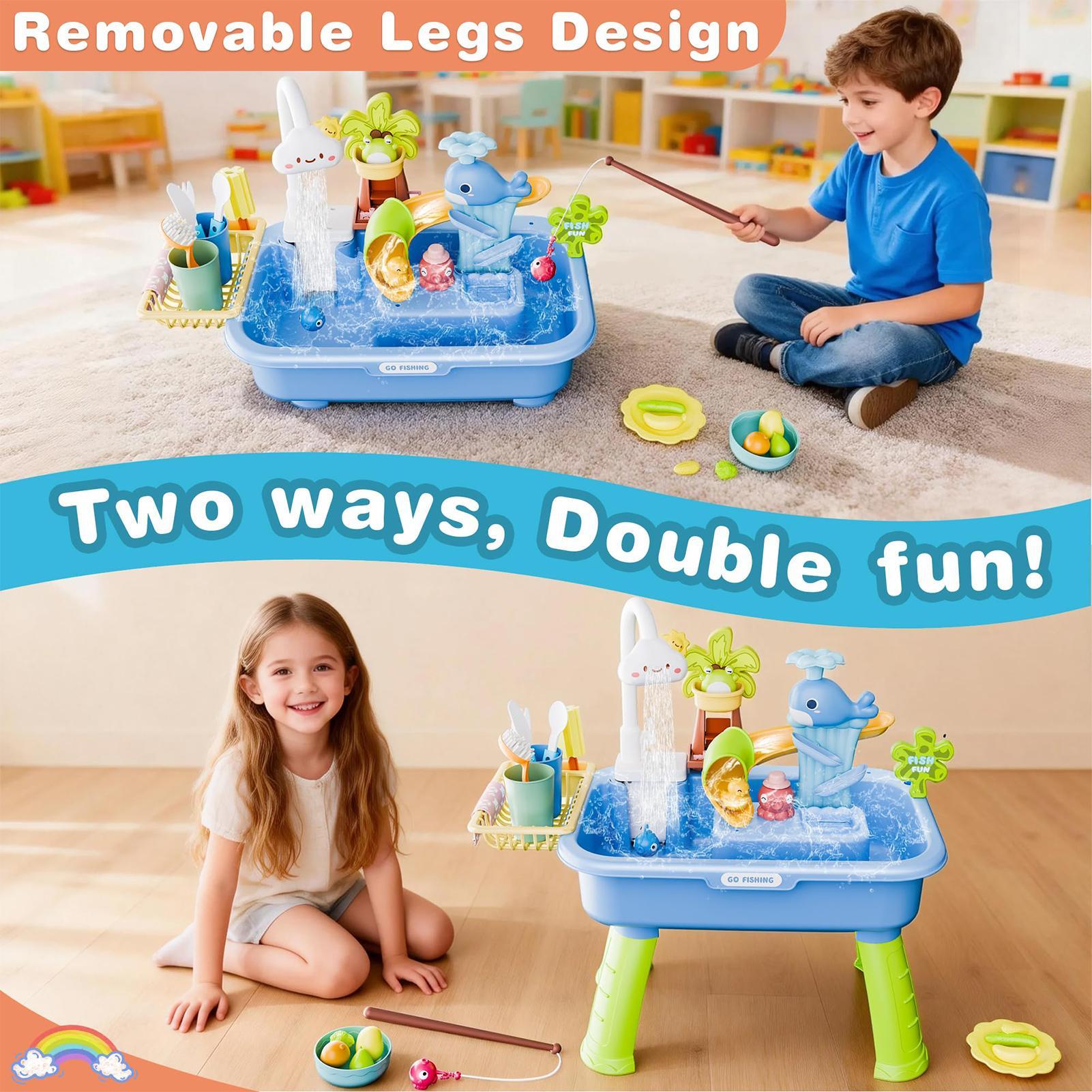Children's Kitchen Toys Electr - Kids Outdoor Sink บทวิจารณ์และราคา