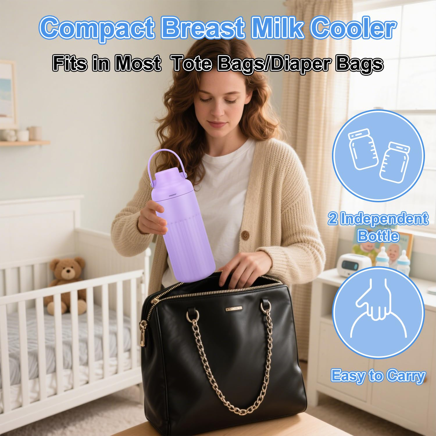 Portable Breast Milk Cooler fo - Outdoor Kid Friendly บทวิจารณ์และราคา