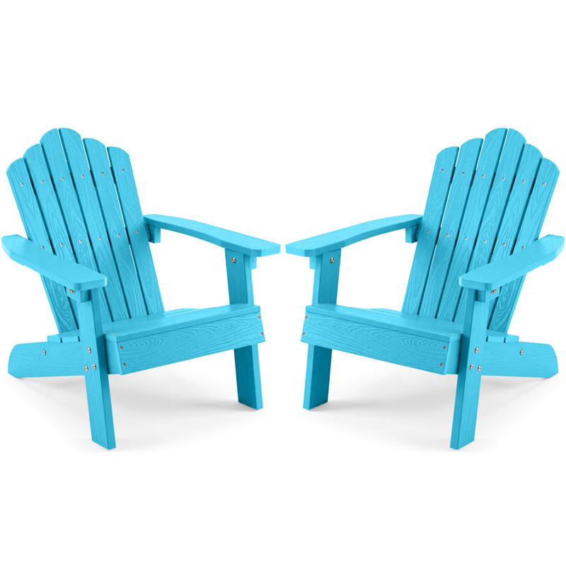 Set of 2 Kids Adirondack Chair - Kids Outdoor Adirondack Chair บทวิจารณ์และราคา